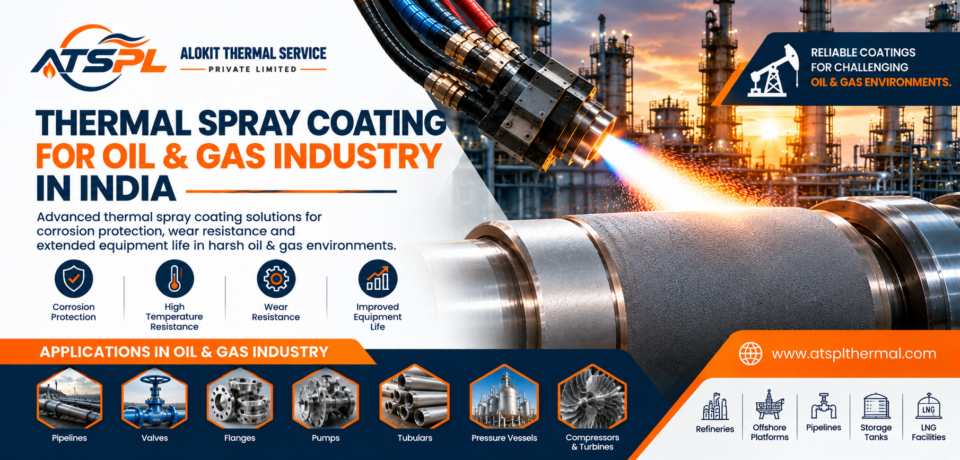 Thermal Spray Coating for Oil & Gas Industry in India